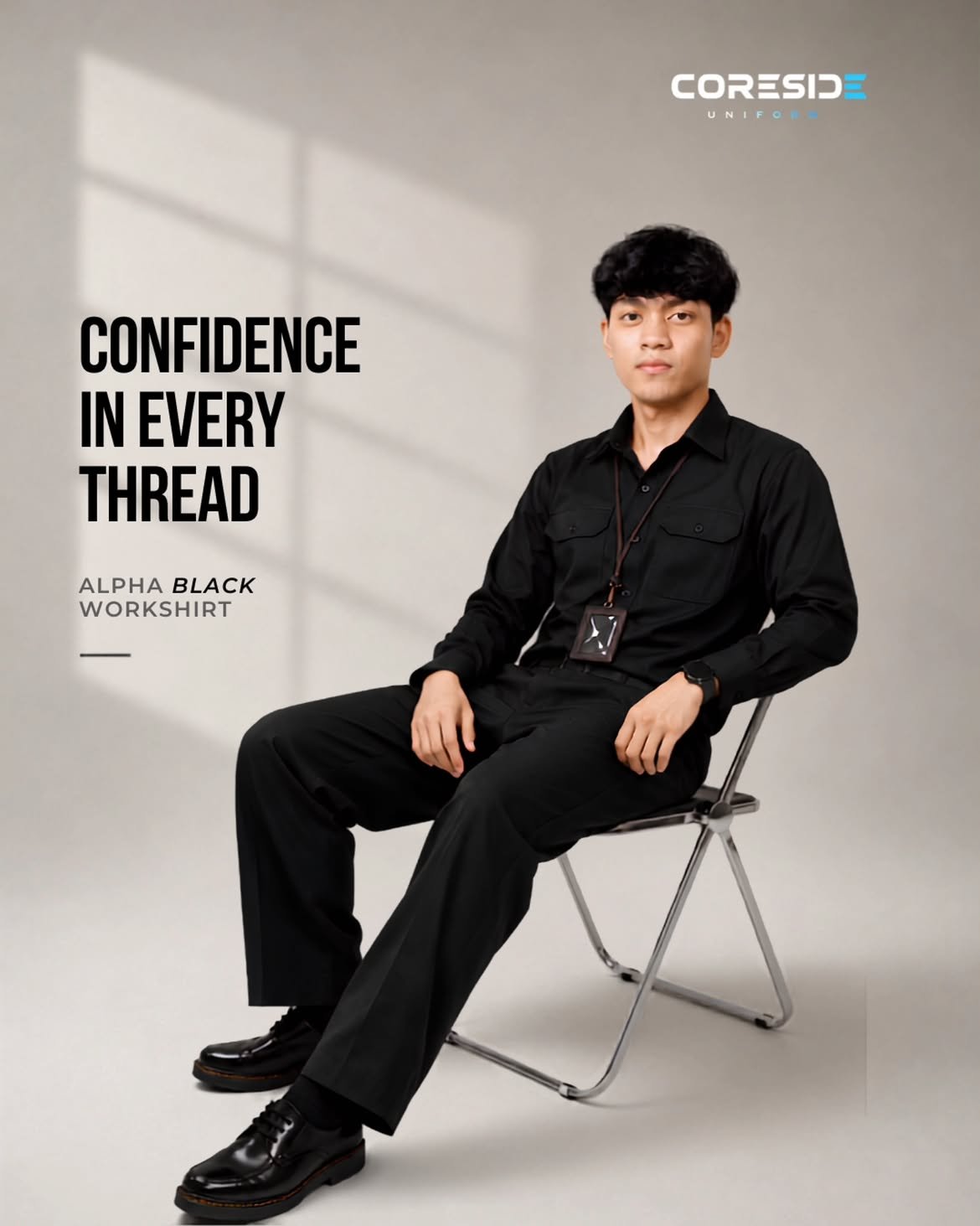 Coreside Alpha Workshirt Black