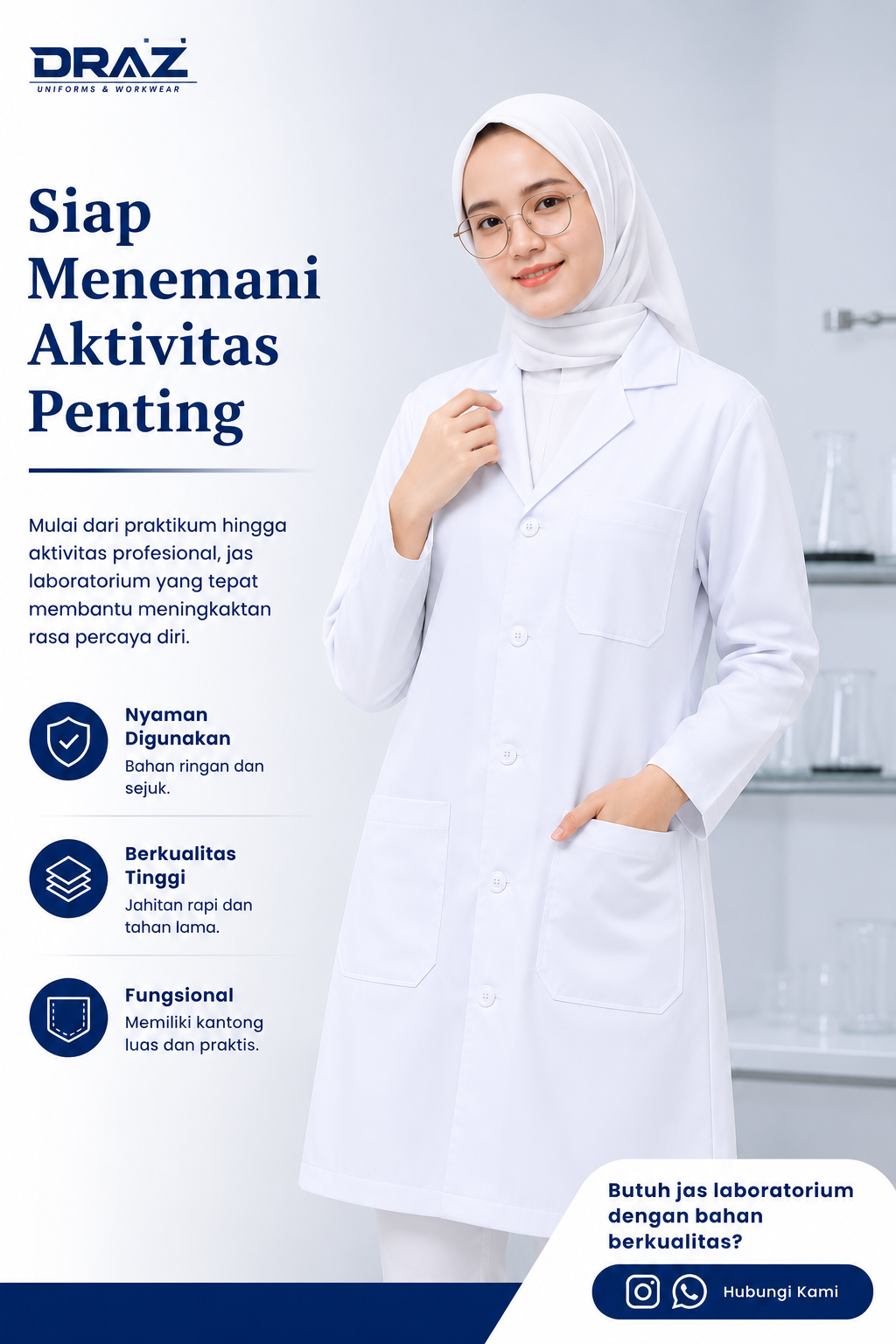 Jas Lab Ready Stok 5